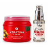 Kit Frilayp Keratina & Argan - Mascara X240gr + Serum X50cc