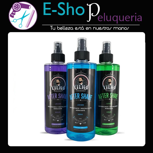 Yilho Locion After Shave X3 Post Afeitado Yilho 400ml Barber Kit