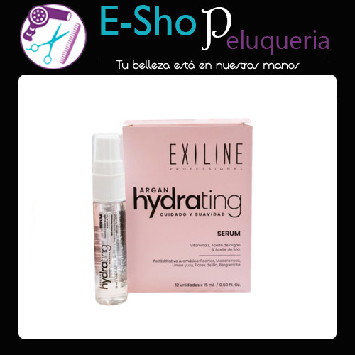 Sérum Argan Hydrating 12u x 15ml Exiline