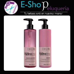 Exiline Hydrating Shampoo 300ml + Balsamo 300ml Kit