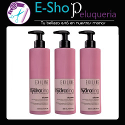 Exiline Bálsamo Acondicionador Argán Hydrating 300ml Kit X3un
