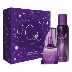 Perfume Ciel Nuit 50ml + Desodorante 123ml Estuche Caja