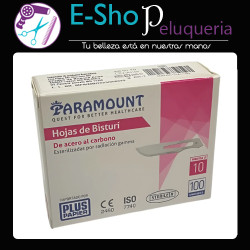 Hojas De Bisturi Carbon Paramount Medico Corte Quirurgico N10