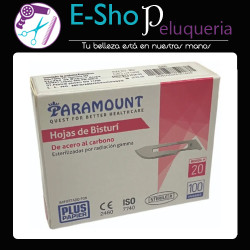 Hojas De Bisturi Carbon Paramount Medico Corte Quirurgico N20