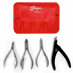 Set 4 Alicates Profesional Manos Y Pedicuria Thuya