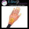 Mano Articulada Práctica Manicuría Esmaltado + 100 Tips