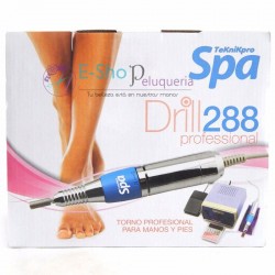 Torno Drill 288 Profesional para Manos y Pies TekniKpro Spa