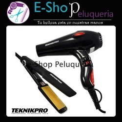 SET STUDENT PROFESSIONAL SECADOR + PLANCHA TEKNIKPRO