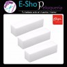 Set x 3 Limas Bloque Thuya Manicuria Uñas Esculpidas Naturales