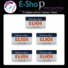 Kit 5 Cajas Hojas De Afeitar Doble Filo Elios Rasurar Navaja 10u