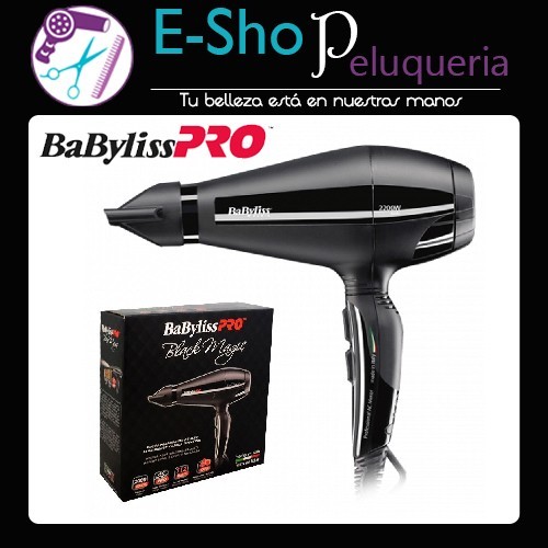 Secador de Pelo Profesional Black Magic Babyliss Pro