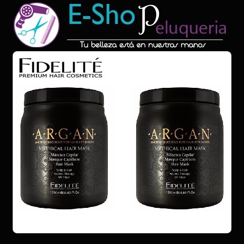 Kit 2 Máscaras De Argán Fidelité 1000 Gr