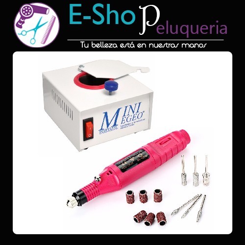 Torno Mini Drill Professional + Esterilizador a Cuarzo Kit Egeo