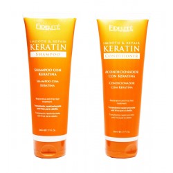 Combo Fidelite Keratin Anti Frizz Shampoo + Acondicionador Repair