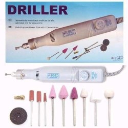 Combo Pedicuria Completo: Torno + Esterilizador + Instrumentales
