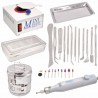 Combo Pedicuria Completo: Torno + Esterilizador + Instrumentales