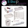 Kit Pedicuria Completo: Torno + Esterilizador + Instrumentales