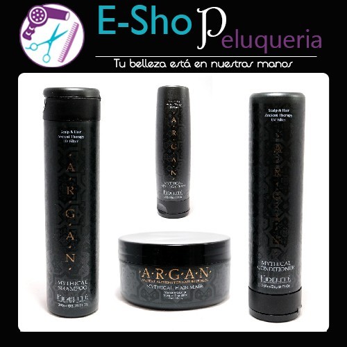 Super Kit Fidelité Mythical Argan (shampoo+acondicionador+mascara +crema)