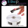 Rollo De Moldes Dorados Uñas Esculpidas Gelificadas X 500 U