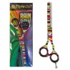 Tijera de Pulir 5.5'' Rainbow Style.Cut