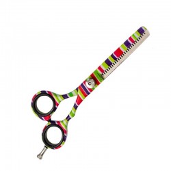 Tijera de Pulir 5.5'' Rainbow Style.Cut