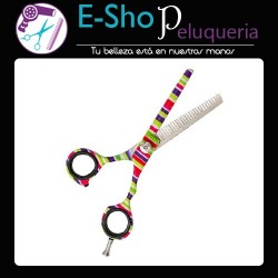 Tijera de Pulir 5.5'' Rainbow Style.Cut
