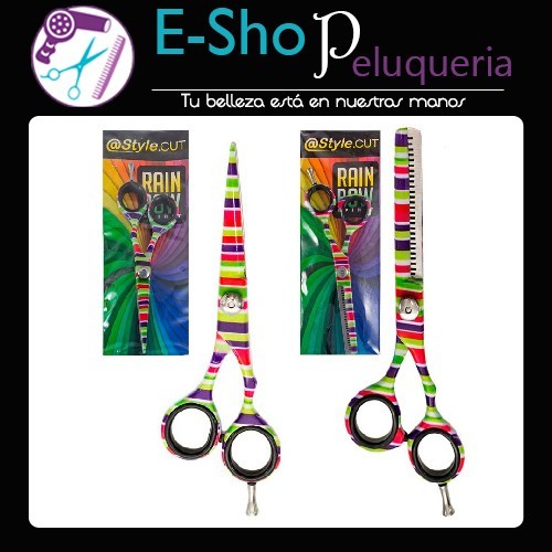 Kit Tijeras Corte Y Pulir 5,5 Style.cut Rainbow Spirit