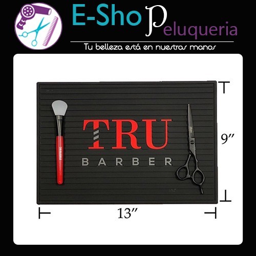 Tru Barber Barber  Station Mat Small Diversos Colores