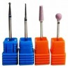 Kit 4 Fresas Para Manicura Rusa Uñas Esculpidas
