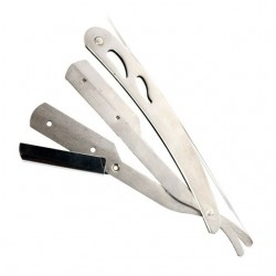 Rociador Whisky + Gripper Tru Barber Negro + Navaja de Corte