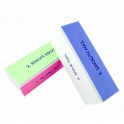 Bloque Lima 4 Fases Brillo Uñas Esculpidas Nail Art