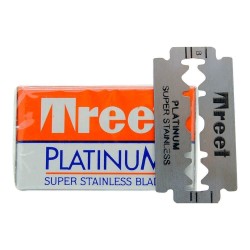 Navaja de Corte Profesional + 10 Filos Hojas de Afeitar Treet