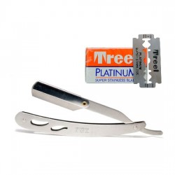Navaja de Corte Profesional + 10 Filos Hojas de Afeitar Treet
