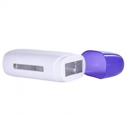 Kit De Depilacion: Calentador de Cera Roll On + 6 Cartuchos Roll On Depimiel + 100 Bandas de Papel descartables
