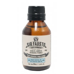 Óleo Esencial Para Barba Sir Fausto Essential Beard Oil 30ml