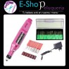 Kit Mini Torno Driller + Kit de 30 Fresas Manicuria