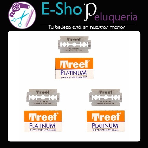 3 Cajas De Filos Treet Platinum