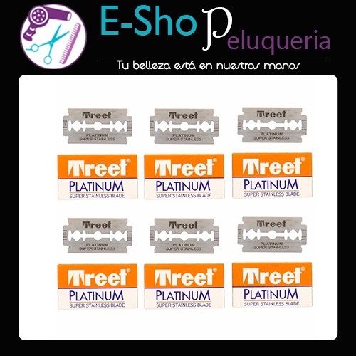 Kit 6 Cajas De Filos Treet Platinum
