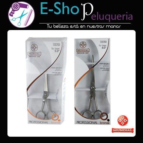 Tijera Filo Laser Mundial Microdentada 5.0'' Y 6.0''