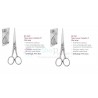 Tijera Filo Laser Mundial Microdentada 5.0'' Y 6.0''