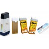 Kit Depiladora Roll On + 3 Cartuchos Y 110 Bandas Depilatorias