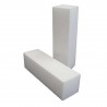 Lima Bloque Blanca Manicuria Uñas Esculpidas Naturales Nails
