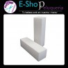 Lima Bloque Blanca Manicuria Uñas Esculpidas Naturales Nails
