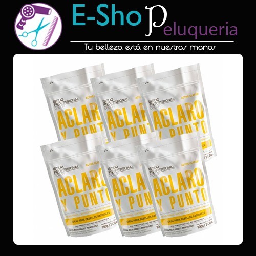 Polvo Decolorante Issue Active Classic 700 Gr Kit X 6 Unidades