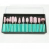 Set 42 Fresas Torno Driller Drill Manicura Meline Thuya Egeo