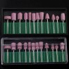 Set 42 Fresas Torno Driller Drill Manicura Meline Thuya Egeo