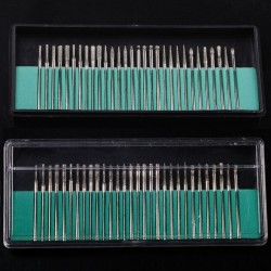 Set 42 Fresas Torno Driller Drill Manicura Meline Thuya Egeo