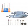 Torno de Mano Manicuria Driller Egeo Drill + Set de 58 Fresas Incuye Manicuria Rusa