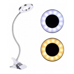Lampara Led Usb Luz 2 Tonos P/ Manicura Microblading Makeup