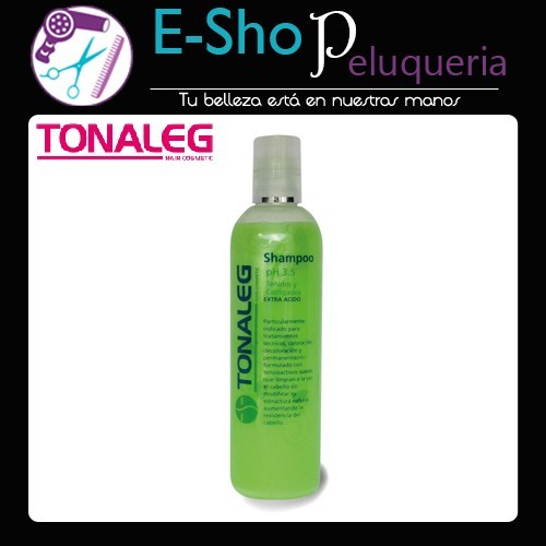 Shampoo con bajo pH 3.5 Teñidos y Castigados Tonaleg x 300ml